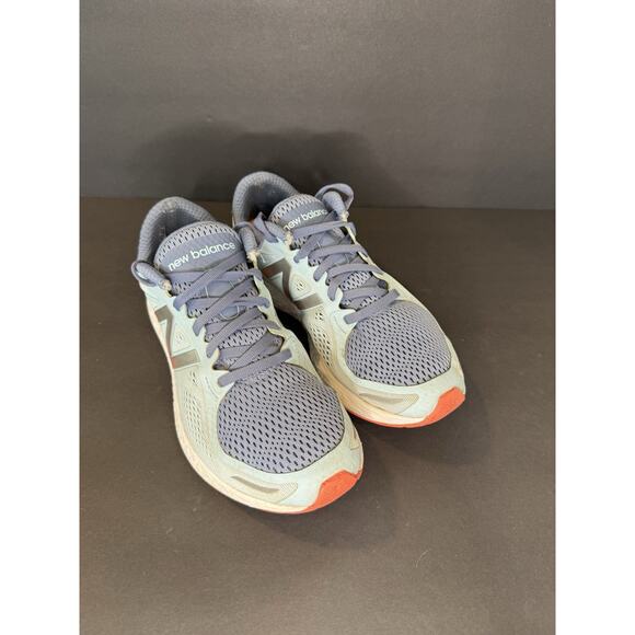 New Balance Fresh Foam Zante v2 running shoes Women’s 7.5 Blue Gray Coral - Picture 1 of 6